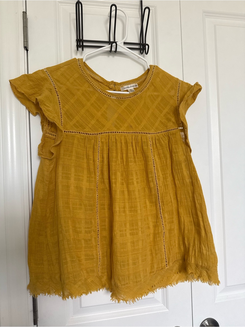 JohnPaulRichard Mustard Yellow Women Gauze Tunic